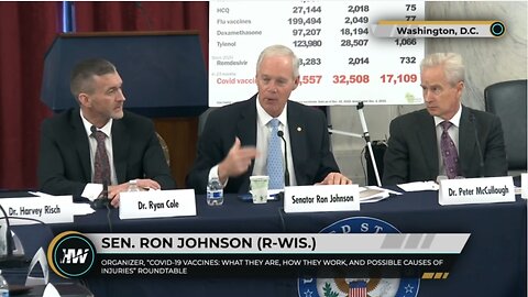 CV-19 Vaccines RoundTable: What They Are, How They Work and Causes of Injuries – Senator Ron Johnson