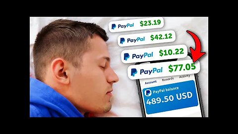 Sleep & Earn $25 Per Minute (Make PayPal Money Online For Free)