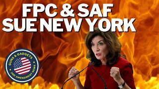 FPC & SAF Sue NY Over New CCW Law