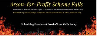 Arson-for-Profit Scheme Fails