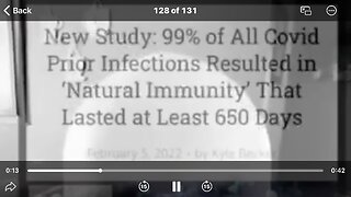 WHAT ABOUT NATURAL IMMUNITY TO COVID-19 😷