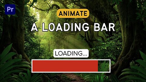 Create Amazing Loading Bar Animations in Premiere Pro: No After Effects Needed!