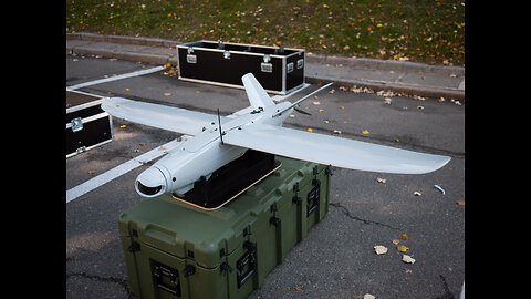 Ukrainian-made drone Leleka-100 spies on Russian troops