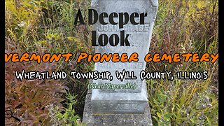 An Old Pioneer Cemetery Surrounded by Suburban Sprawl