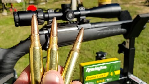 7mm-08 - First shots and sighting in