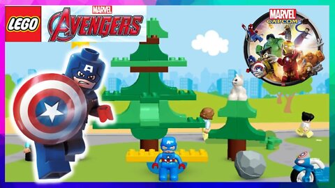 CAPITÃO AMÉRICA LEGO DUPLO MARVEL - AVENGERS