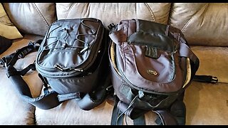 Amazon Basics Photo Bag vs Lowepro Trekker