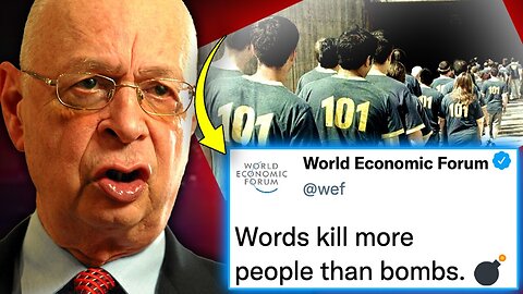 WEF Calls For Free Speech Concentration Camps To Jail 'First Amendment Terrorists'!
