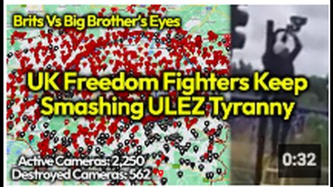 ULEZ Revolution Rages On: UK Freedom Fighters Wage War On Mounting AI Camera Social Credit Slavery