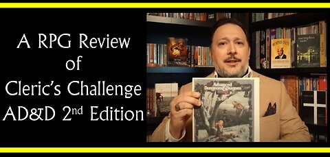 Cleric's Challenge from AD&D 2nd edition (RPG Review)