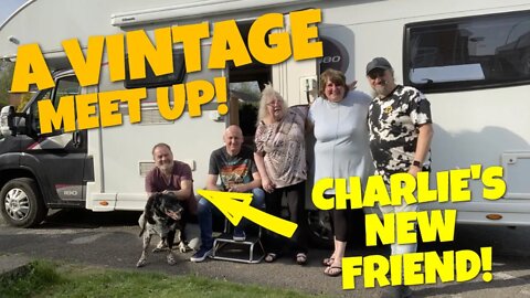 When you are Faced with a BEAST of an RV | YouTuber Meet Up @Vintage RV Adventures #vanlife