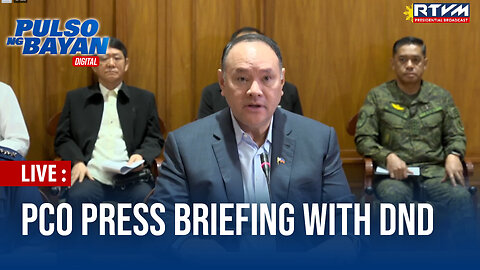 PCO Press Briefing with DND October