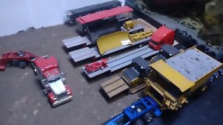 Truck Stop and Heavy Equipment Yard 1/64 Diecast Diorama DCP First Gear etc