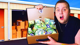 ONE MILLION CASH Found In SAFE Inside Storage Unit!