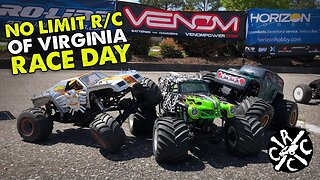 RC Monster Truck Racing With No Limit R/C of Virginia - April 21, 2018 at VA Beach Hobbytown