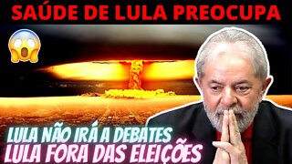 URGENTE - Lula faltará a debates - Lula fora das eleições