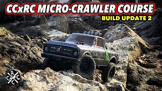 CCxRC Micro Crawler Course Build Update 2