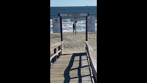 Strange Door to the beach🤔