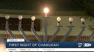 Bakersfield celebrates first night of Chanukah
