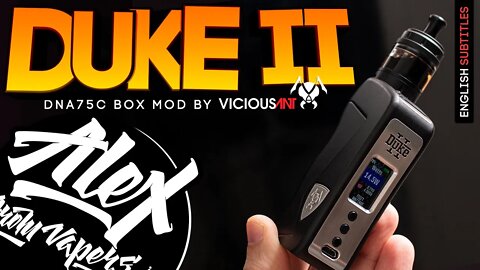 [ENG SUBS] DUKE II DNA 18650 l by Vicious Ant l Alex VapersMD review 🚭🔞