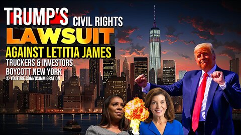 TRUMP CIVIL RIGHTS Lawsuit on NY AG Letitia James