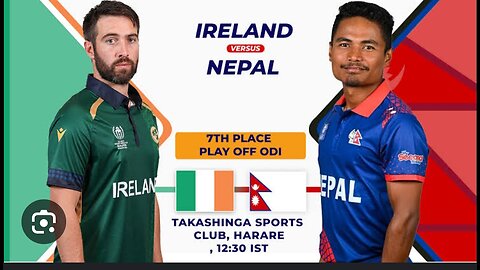 Ireland vs Nepal ICC world cup Qualifiers match Highlight