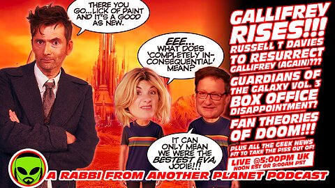 LIVE@5: Doctor Who Gallifrey RISES!!!! Guardians of the Galaxy vol. 3!!! Silo!!!