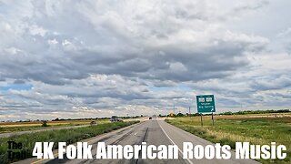 4K Folk American Roots Rock Music | Texas | Drive East I-20 Sweetwater TX | 20230519