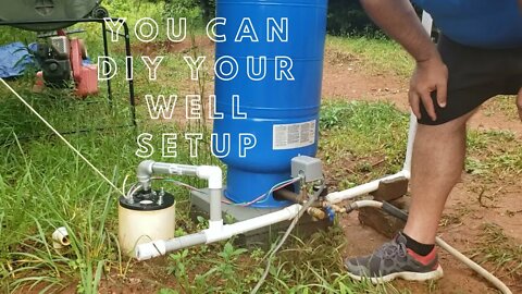 DIY Well Setup on the Homestead - Two Wire vs Three Wire Pump. How to Have Running Water on a Budget