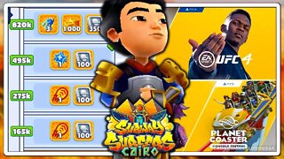 Subway Surfers Cairo 2022 | Jogos da PS Plus de Fevereiro | Recorde com Qin Warrior