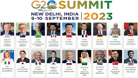 World leaders arrive at the Bharat Mandapam in Delhi for G20 Leader's Summit