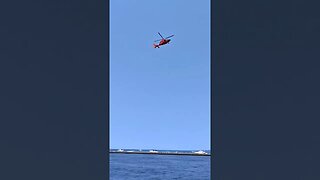Coast guard festival grand haven helicopter