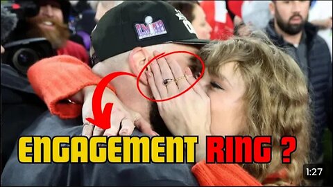 Taylor Swift wore Travis Kelce Engagement ring at Chiefs game