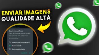 Como ENVIAR FOTOS com QUALIDADE MÁXIMA no WHATSAPP | NOVA FUNÇÃO!