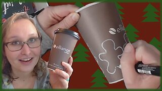 Designing A Holiday Coffee Cup - Elliano's