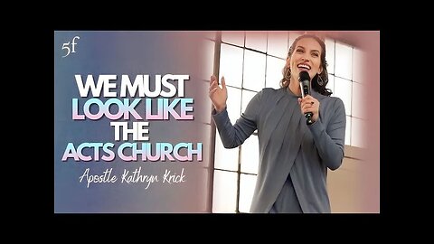 We Must Look like the Acts Church