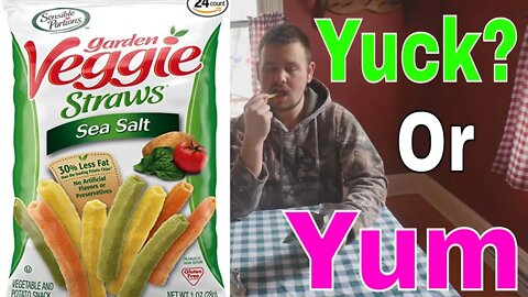 Sensible Portions Garden Veggie Straws 1oz Variety Full Flavor Test & Review video