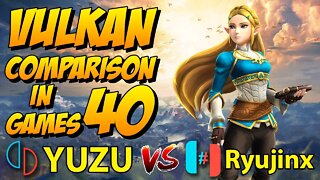 YUZU VS RYUJINX | Vulkan Comparison | Performance Teste in 40+ Games