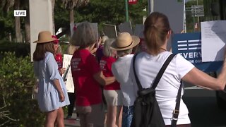 'Moms Demand Action' rally against gun violence in Naples