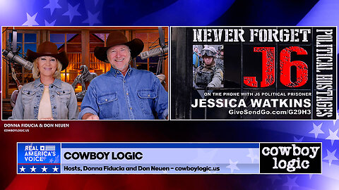 Cowboy Logic - 06/17/23: Jessica Watkins (J6er / OathKeeper / US ARMY Veteran)