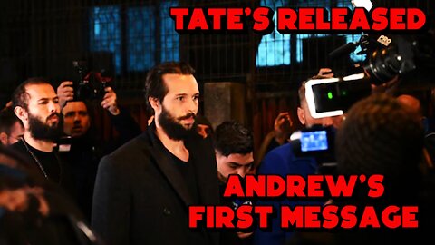 Andrew Tate's First Message After Release!!
