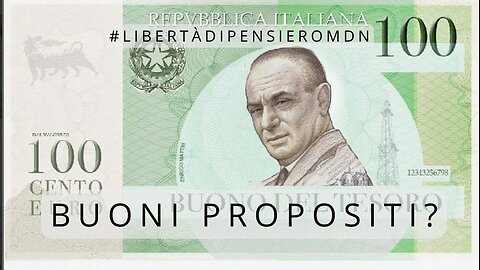 BUONI PROPOSITI?