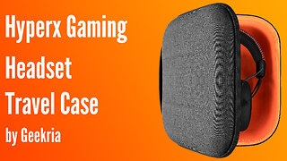 Hyperx Gaming On-Ear Headphones Travel Case, Hard Shell Headset Carrying Case | Geekria