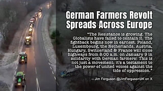 German Farmers Revolt Spreads Across Europe