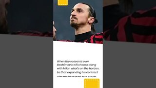 Ibrahimovic needs to win with Milan prior to settling on a decision on his future #shorts