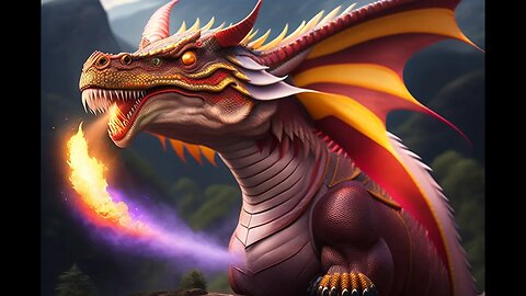 Fierce Fire Breathing Dragons
