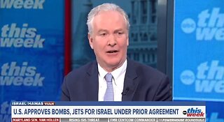 Sen Chris Van Hollen Wants To Withhold Weapons To Israel