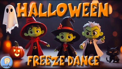 Spooky Halloween Freeze Dance Challenge! | Brain Break