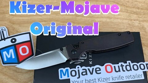 Kizer- Mojave “Original” Copper button lock Mojave Outdoor Exclusive !!