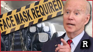 Biden Admin trying to bring back Mask Mandates | Redacted with Natali and Clayton Morris